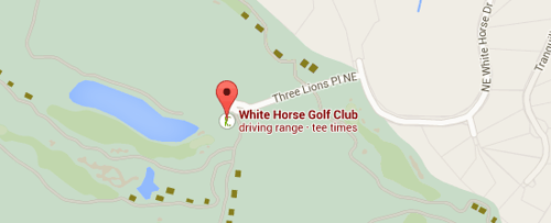 White Horse Golf Club Map Location