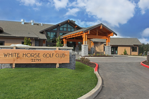 White Horse Golf Club Entrance